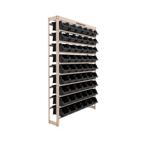 Kit Estante Gaveteiro Com 54 Gavetas Presto 93011