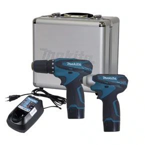 Kit Parafusadeira Furadeira 2 Bat. Bivolt 12v Lct204 Makita Kit Parafusadeira Furadeira 2 Bat. Bivolt 12v Lct204 Makita
