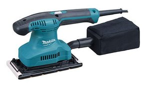Lixadeira Orbital 190W Com Lixa, Furador E Coletor De Pó Makita M9203B 127V