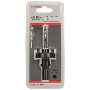 Mandril Serra Copo Hexagonal SW11 32-210mm Bosch 2609390034 - Casa