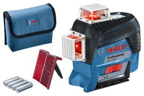Nível A Laser De Linhas 120 Metros 360º Gll 3-80 C Com Tripé - Bosch  0601063R01