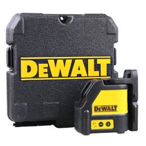 Nível A Laser Dewalt Dw088K Linhas Vermelhas 15 Metros Com Suporte De Parede + Maleta Dw088K