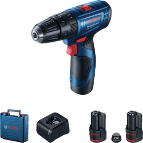 Parafusadeira E Furadeira De Impacto À Bateria Gsb 120-Li Com 2 Baterias, 1 Carregador E Maleta - Bosch 06019G81E0