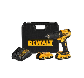 Parafusadeira Furadeira De Impacto Dewalt A Bateria 20V Max Brushless Com Bateria + Carregador + Maleta Dcd7781D2Br