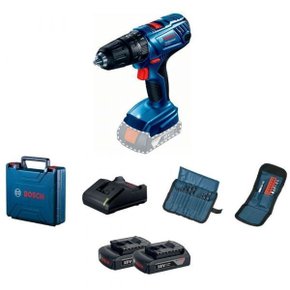 Parafusadeira Furadeira De Impacto Gsb180-Li 1/2 Pol. 18V Com 2 Baterias Lí-Íon 2,0Ah Carregador Bivolt E Maleta Com Acessórios Parafusadeira Furadeira De Impacto Gsb180-Li 1/2 Pol. 18V Com 2 Baterias Lí-Íon 2,0Ah Carregador Bivolt E Maleta Com Acessórios