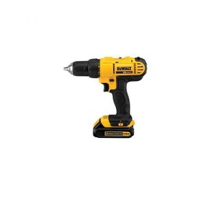 Parafusadeira Furadeira De Impacto Dewalt Dcd776 1/2" A  Bateria 13Mm 20V Max Com Bateria E Carregador Dcd776C2Br