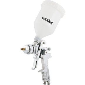 Pistola Para Pintura Com Caneca Plástica Tipo Gravidade Pgv 200 Vonder 6220100200