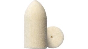 Ponta Disco Dremel 422 De Feltro Para Polir 10,0Mm (3/8) Para Metal, Pedras E Vidro 2615000422