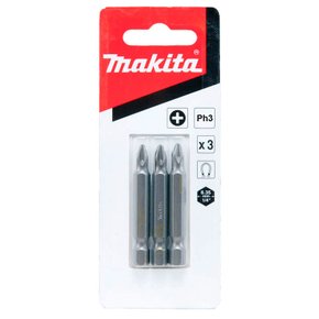Ponteira Makita Bits Phillips Ph3 X 50Mm Com 3 Pecas B-25236
