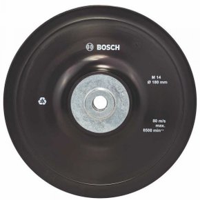 Prato De Borracha Para Disco De Fibra M14 180Mm 1 Peça- Bosch 2608601209