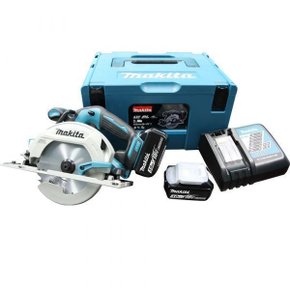 Serra Circular Bateria Makita 165mm 18v 3,0ah Biv Dhs680rfj