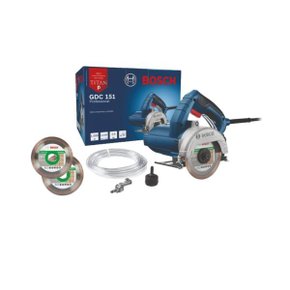 Serra Mármore Gdc 151 Titan 127v Com Kit De Refrigeração E 2 Discos Bosch