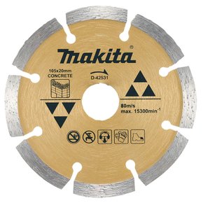 Disco Diamantado 105X20Mm Segmentado Makita D4253110