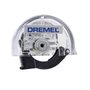 Acoplamento Mini Serra Com 1 Disco Para Micro Retífica Dremel 26150670Ac
