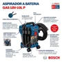 Aspirador De Pó A Bateria 18V Gas 18V-10L Bosch 06019C6302