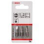 Bit Fenda Extra Hard S0,8 X 5,5Mm X 25Mm Com 3 Unidades - Bosch  2607001461