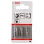 Bits Phillips Extra Hard Para Parafusar Ph3, 25Mm Com 3 Unidades - Bosch  2607001515
