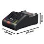 Carregador Super Rápido Gal 18V-160 C Com Conectividade - Bosch 1600A01B6F