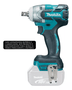 Chave De Impacto A Bateria 1/2Pol. 18V 300Nm M10 Até M20 - Makita Dtw300Z