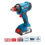 Chave De Impacto À Bateria Gdx 180-Li Com 2 Baterias, 1 Carregador E Maleta - Bosch  06019G52E0