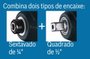 Chave De Impacto À Bateria Gdx 180-Li Com 2 Baterias, 1 Carregador E Maleta - Bosch  06019G52E0
