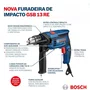 Combo Furadeira de Impacto 1/2" 750W + Esmerilhadeira 5" 850W com Acessórios Bosch
