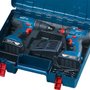 Combo Parafusadeira/Furadeira De Impacto Gsb 180-Li + Chave De Impacto Gdx 180-Li Com 2 Baterias, Carregador E Maleta - Bosch  06019G52E2