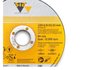 Disco Abrasivo De Corte Sia 4 1/2" 115X1X22,23Mm Para Metal/Inox  F03E00851B