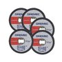 Disco De Corte Ez476 Para Plástico Ez Lock Kit 5 Peças Dremel 2615E476Ae