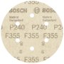 Disco Lixa Para Lixadeira Orbital 150Mm G240 Bosch 2608605128