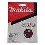 Disco De Lixa Para Roto Orbital 8 Furos Gr320 Makita D54215