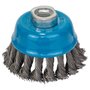 Escova De Aço Copo Arame Trançado 75Mm- Bosch 1608622029