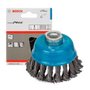 Escova De Aço Copo Arame Trançado 75Mm- Bosch 1608622029
