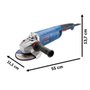 Esmerilhadeira  Angular 7" Gws 28-180 - Bosch 06018F51E0