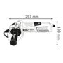 Esmerilhadeira Angular De 5" Gws 13-125 Ci Bosch