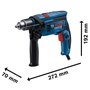 Furadeira de Impacto 220v 1/2" 750W com 23 Acessórios GSB 13 RE BOSCH