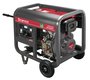 Gerador De Energia À Diesel 6,5Kva Partida Elétrica Mono Branco Motores Bd-8000Ef