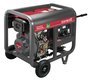 Gerador De Energia À Diesel 6,5Kva Partida Elétrica Mono Branco Motores Bd-8000Ef