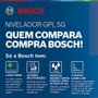 Nível A Laser Linhas Verdes Gpl 5 G De 5 Pontos Bosch