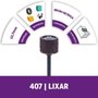 Haste Para Lixar Dremel 407 12,7Mm (1/2) Com Tubo De Lixa Grão 60 Grosso Para Madeira, Fibra De Vidro, Plástico E Eva 2615000407