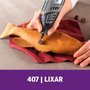 Haste Para Lixar Dremel 407 12,7Mm (1/2) Com Tubo De Lixa Grão 60 Grosso Para Madeira, Fibra De Vidro, Plástico E Eva 2615000407