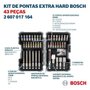 Kit De Pontas E Soquetes Para Parafusar Com 43 Unidades - Bosch  2607017164