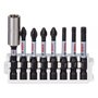 Jogo De Bits Impact Control 50Mm Com Adaptador Universal, 8 Unidades - Bosch  2608522326