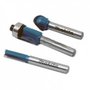 Jogo De Fresas 1/4" Com 3 Peças Makita D16461