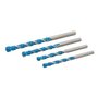 Jogo De Brocas Robust, Line  Multi Materiais, Cyl-9 Multi Construction 4-5-6-8Mm 4 Unidades - Bosch  2607010521