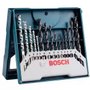 Kit De 15 Brocas Para Concreto, Metal E Madeira Mini X-Line 3,0 A 8,0Mm Bosch 2607017504