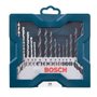 Kit De 15 Brocas Para Concreto, Metal E Madeira Mini X-Line 3,0 A 8,0Mm Bosch 2607017504