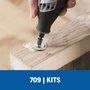 Kit Acessórios Micro Retífica 110 Peças 709 Dremel