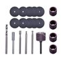 Kit De 20 Acessórios Dremel 733 Para Micro Retífica Para Madeira Esculpir, Lixar E Furar 26150733Ab