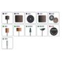 Kit de Lixar e Afiar para Micro Retífica 31 Peças Dremel 26150727AB